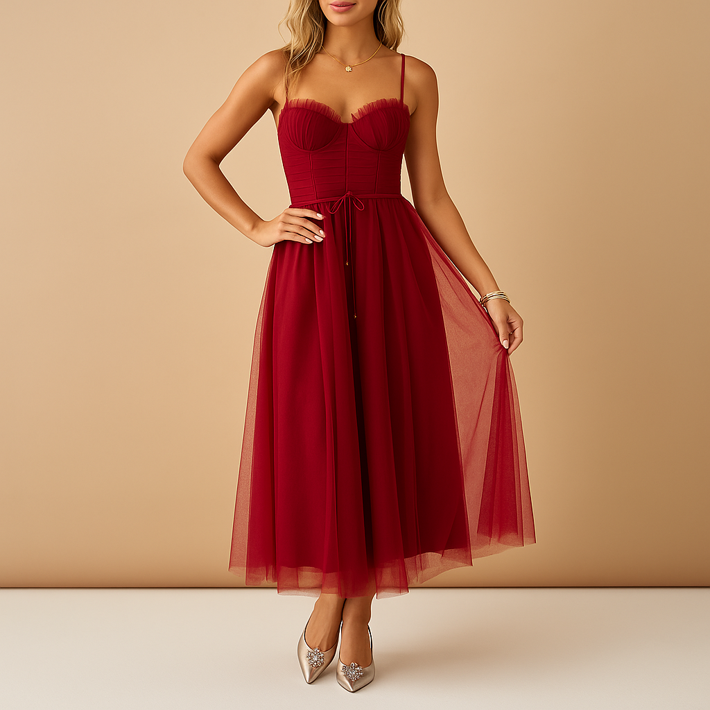 Variant image for Elegant chiffon maxi jurk voor formele gelegenheden | Amelia-25