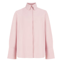 Pink shirt against white background 1