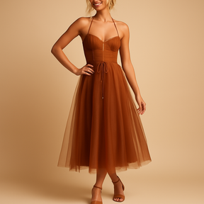 Variant image for Elegant chiffon maxi jurk voor formele gelegenheden | Amelia-9