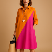 Variant image for Ademende Stretch Polo-Jurk voor Vrouwen | Harper-19